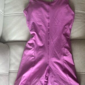 Yogalicious Lux Lotus Romper in Soft Pink